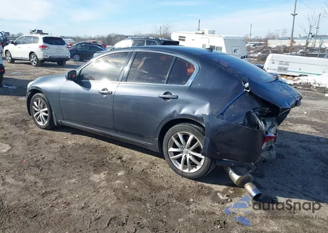 2007 Infiniti G35X из США, поврежденный, VIN JNKBV61F37M802186